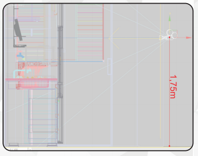 Altura de camera no VRay